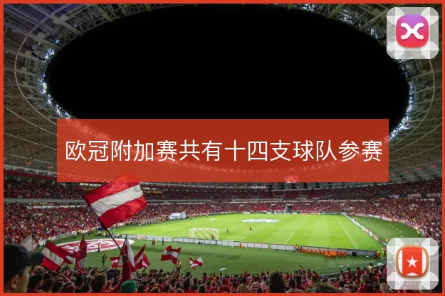 欧冠附加赛共有十四支球队参赛